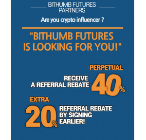 Bithumb futures Affiliate scheme