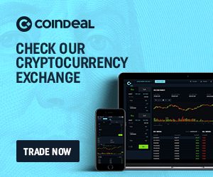 Coindeal Affiliate Banner