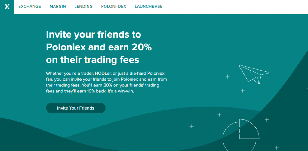 poloniex referral program 