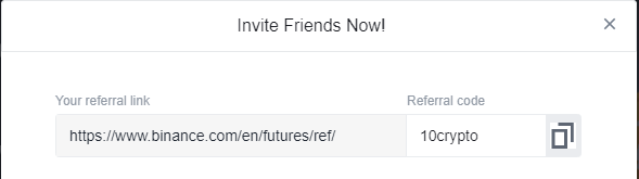 Binance Futures Referral Code